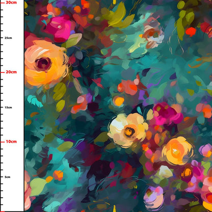Wzór 1211 kwiaty impresionizm