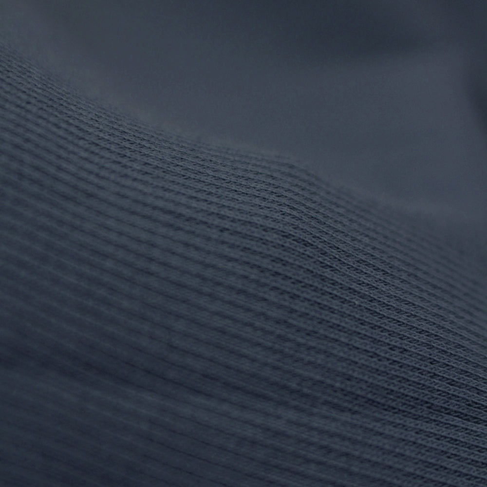 DZIANINA RIB GRANATOWY BURZOWY 100 CM 240 G/M2 OUTLET