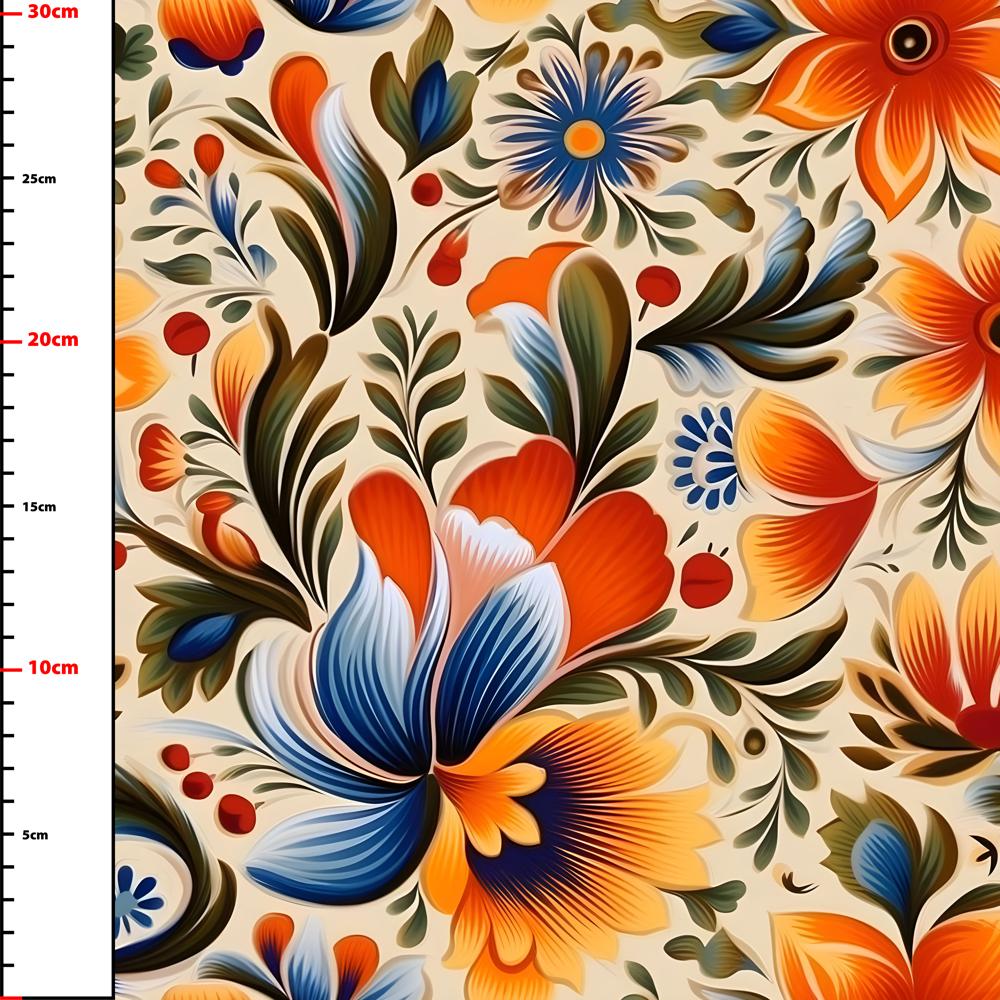 Wzór 1111 kwiaty europejskie