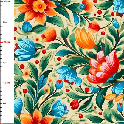 Wzór 1112 kwiaty europejskie