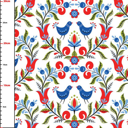 Pattern 1 colorful zigzags - print