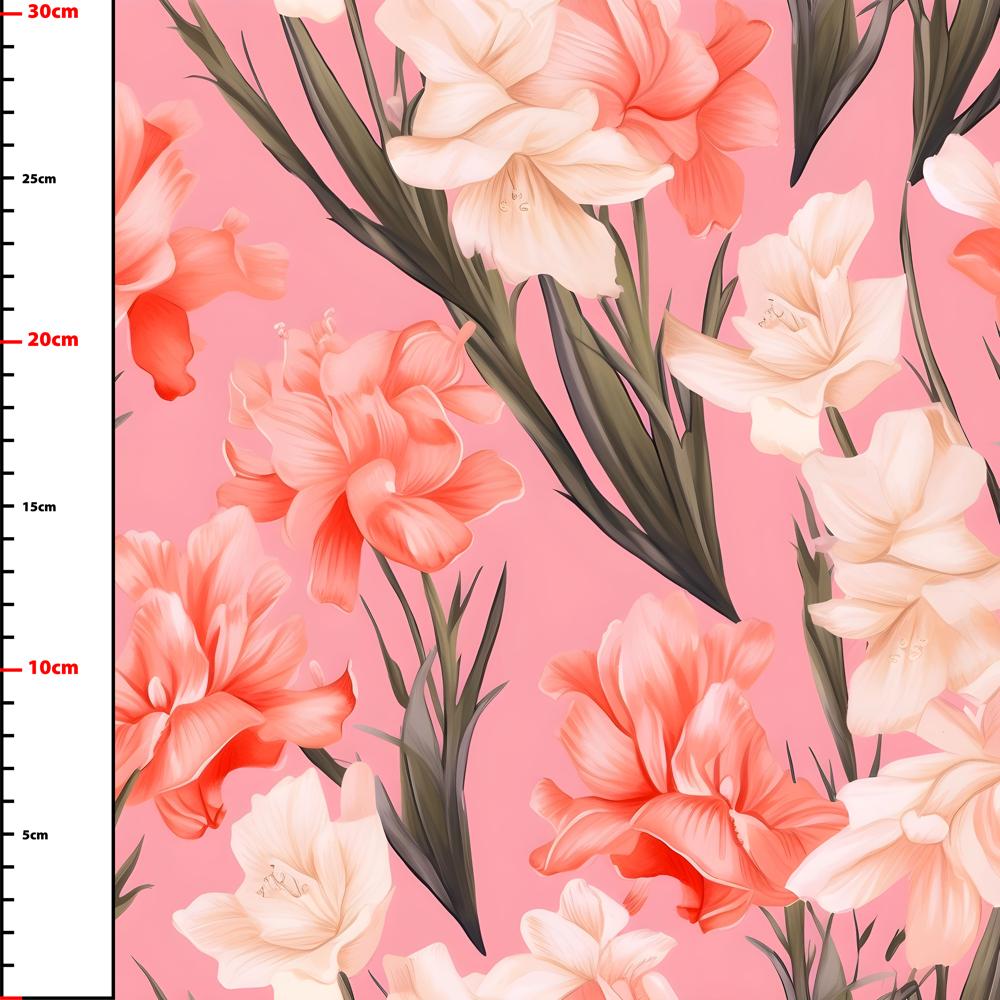 Wzór 1188 kwiaty mieczyki