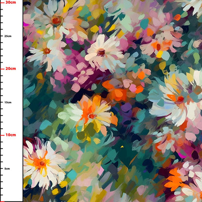 Wzór 1225 kwiaty impresionizm