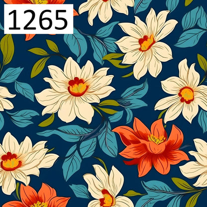 Wzór 1265 kwiaty włoskie