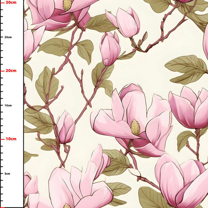 Wzór 1320 kwiaty magnolia