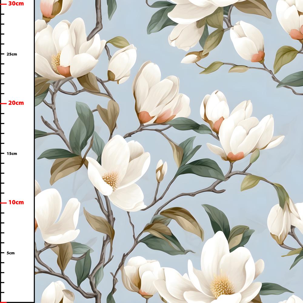 Wzór 1326 kwiaty magnolia