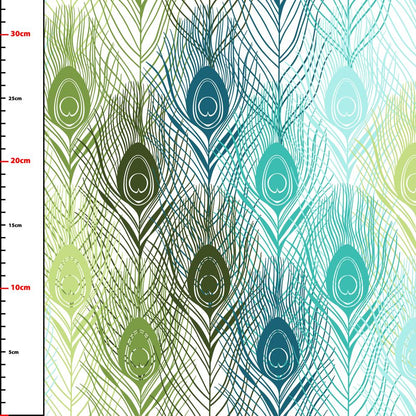 Pattern 1 colorful zigzags - print