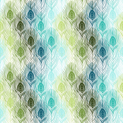 Pattern 1 colorful zigzags - print