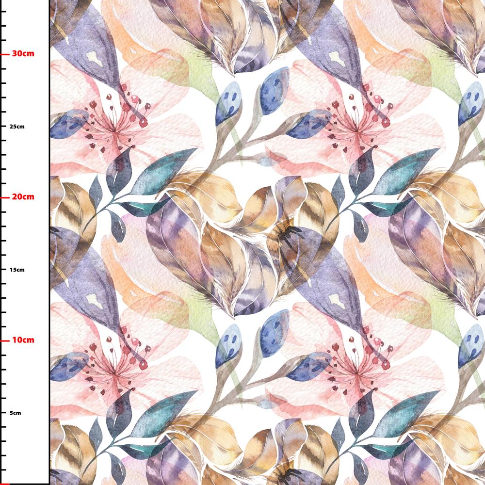 Pattern 145 colorful leaves