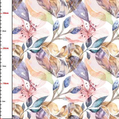 Pattern 145 colorful leaves