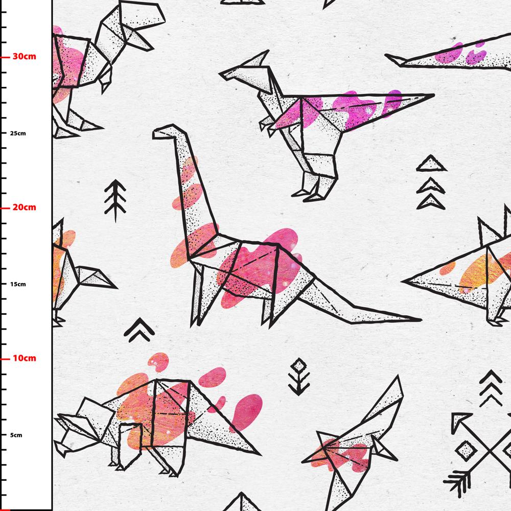 Wzór 164 dinozaury origami