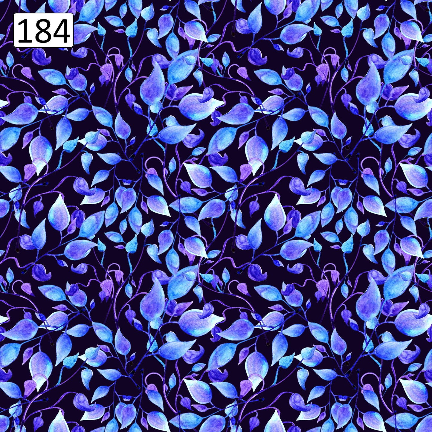 Wzór 184 fioletowe liście
