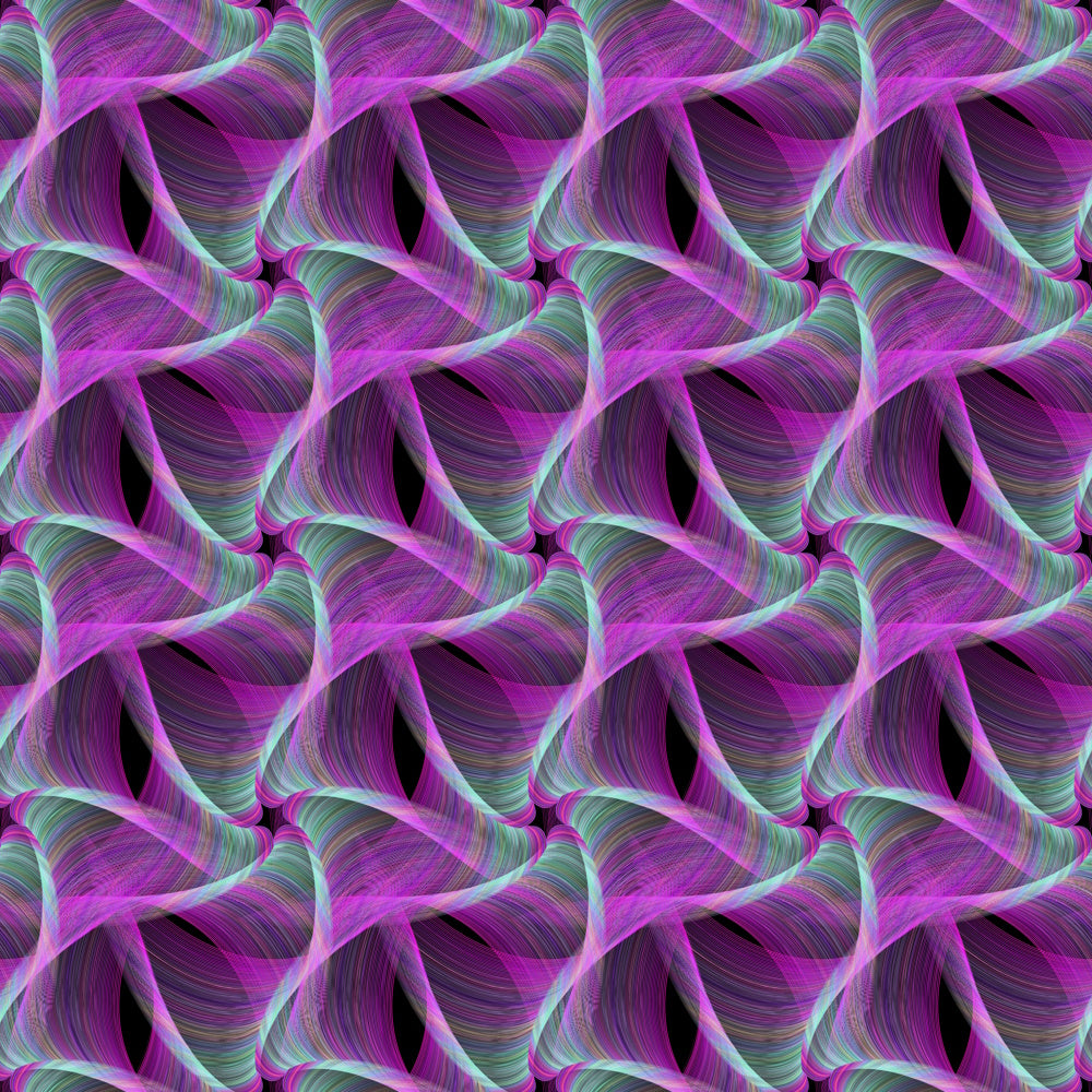 Pattern 1 colorful zigzags - print