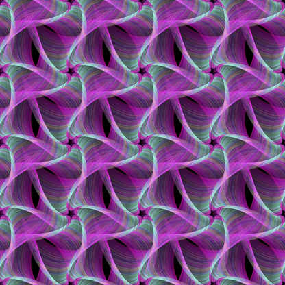 Pattern 1 colorful zigzags - print