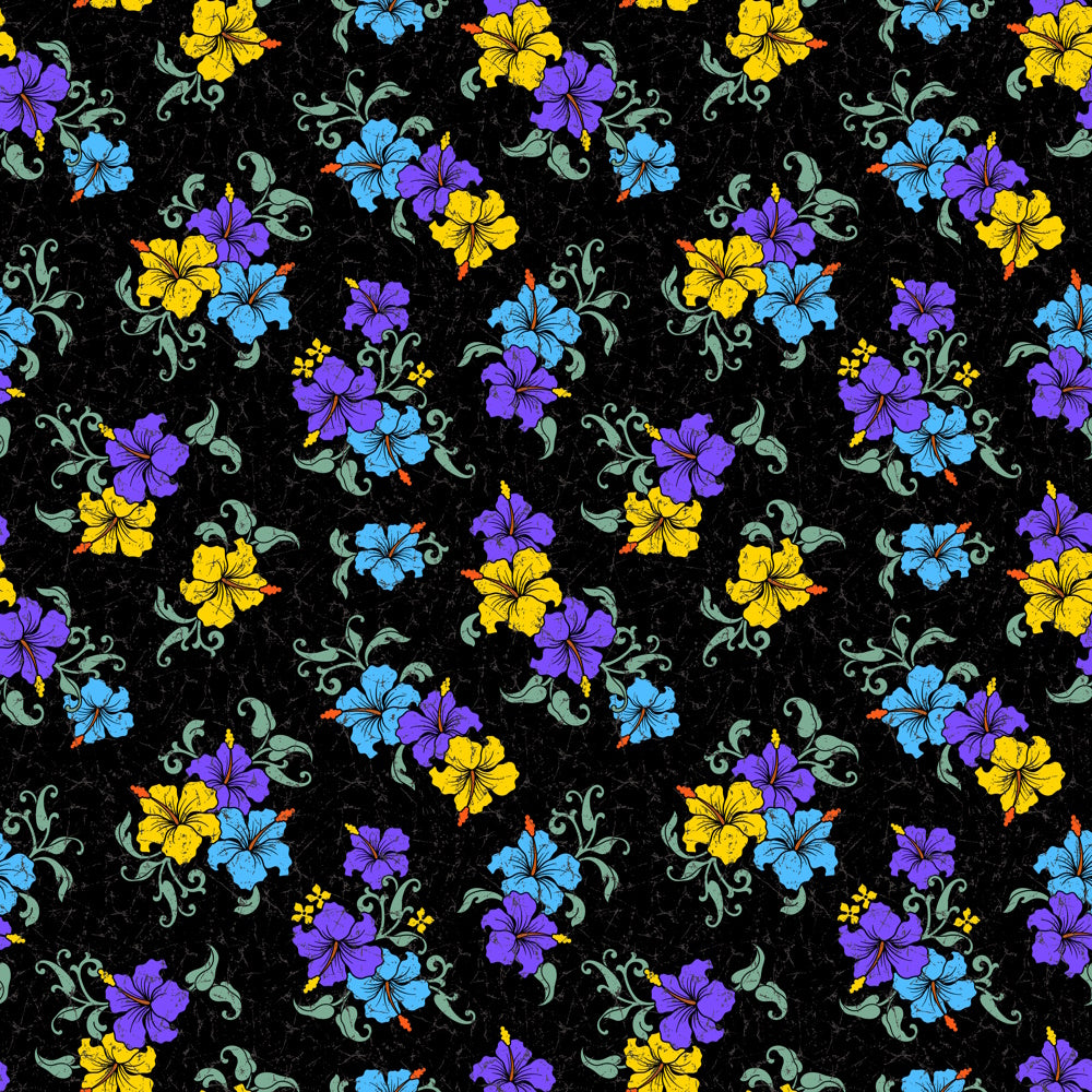 Pattern 1 colorful zigzags - print