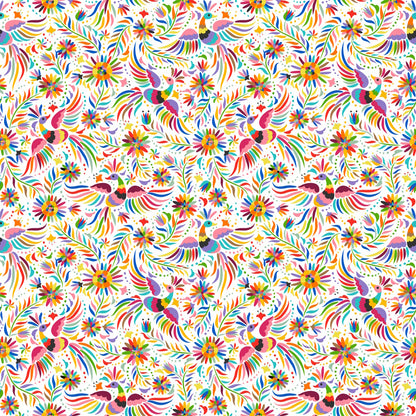 Pattern 1 colorful zigzags - print