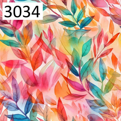 Wzór 3034 liście farba