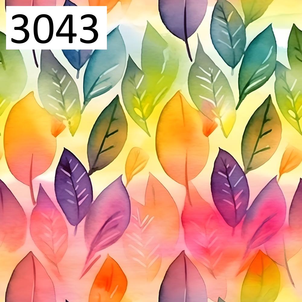 Wzór 3043 liście farba