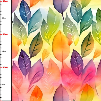 Wzór 3043 liście farba