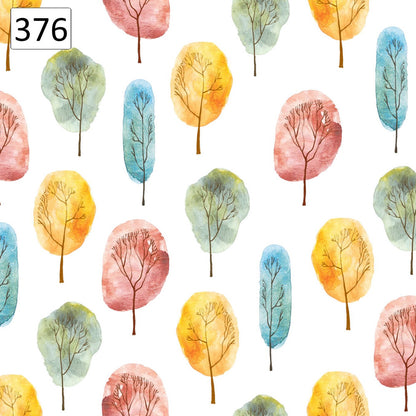 Wzór 376 drzewa jesień