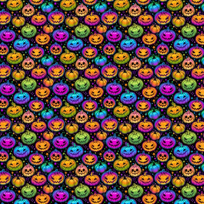 Pattern 1 colorful zigzags - print