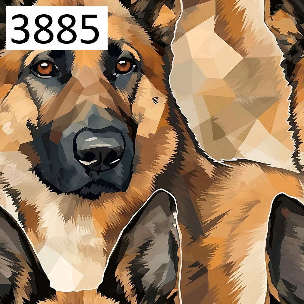 Wzór 3885 psy owczarek niemiecki
