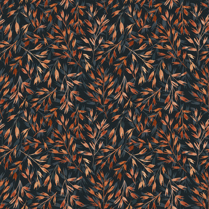 Pattern 396 copper leaves