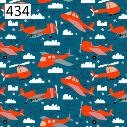 Wzór 434 czerwone samoloty