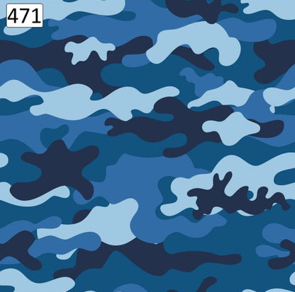 Pattern 471 blue camo