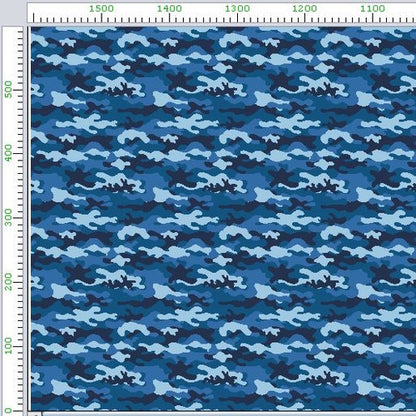 Pattern 471 blue camo