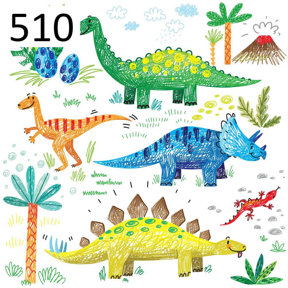 Wzór 510 dinozaury pisak