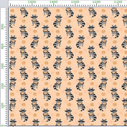 Pattern 1 colorful zigzags - print