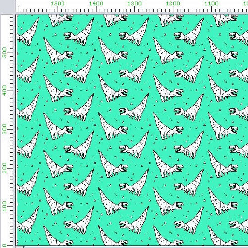 Pattern 1 colorful zigzags - print