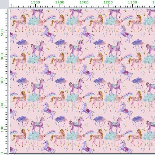 Pattern 1 colorful zigzags - print