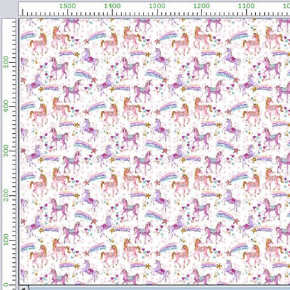 Pattern 1 colorful zigzags - print