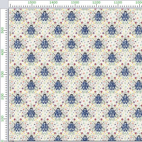 Pattern 1 colorful zigzags - print