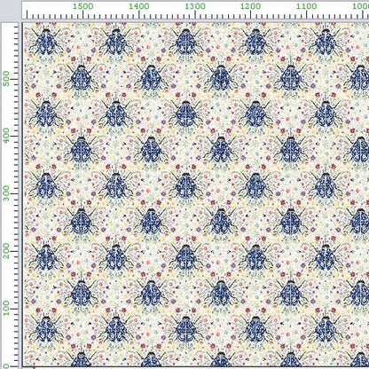 Pattern 1 colorful zigzags - print