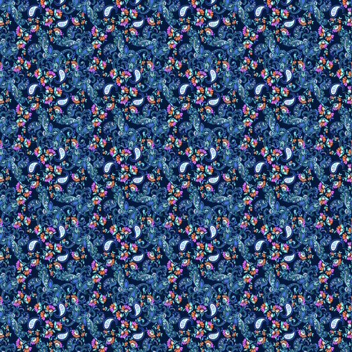 Pattern 1 colorful zigzags - print