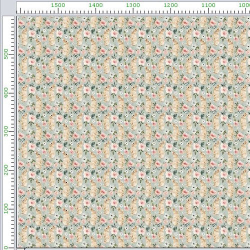 Pattern 1 colorful zigzags - print