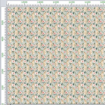 Pattern 1 colorful zigzags - print