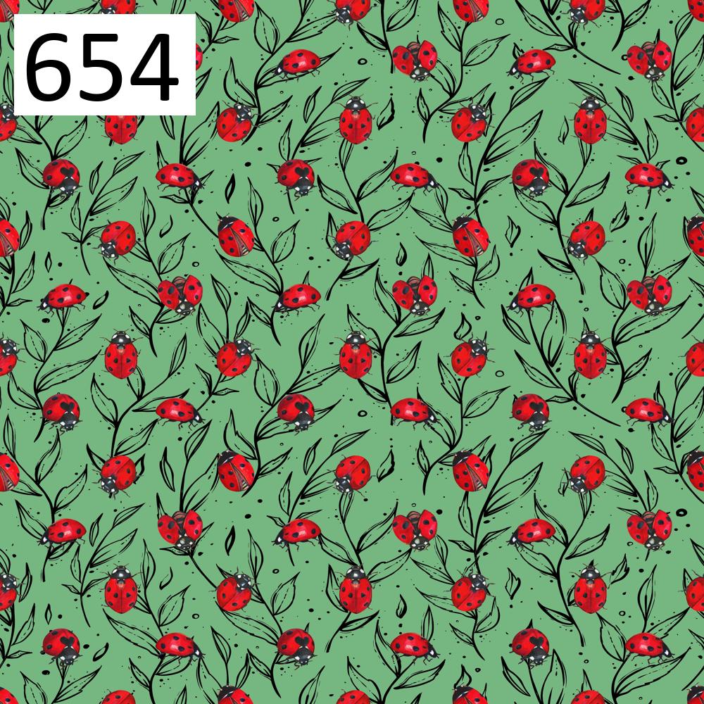 Pattern 654 ladybugs leaves 2