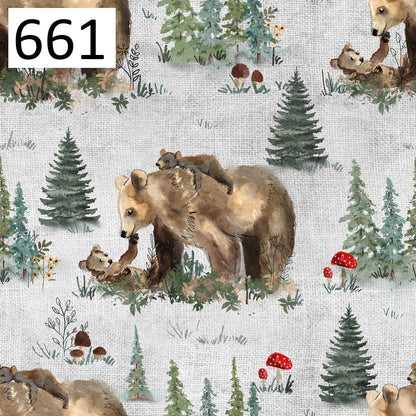 Pattern 661 teddy bears family 2