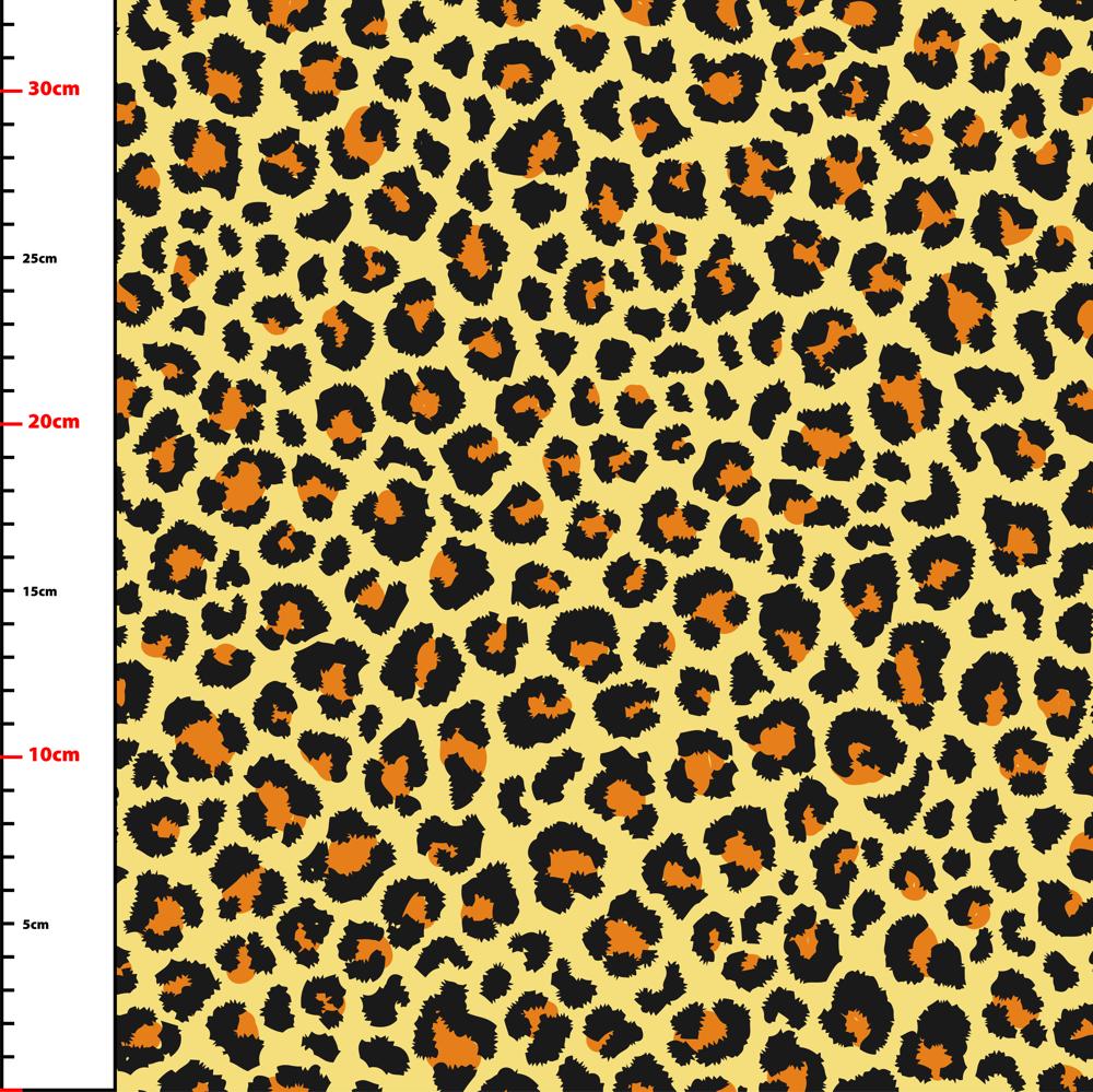 Pattern 69 yellow cheetah spots
