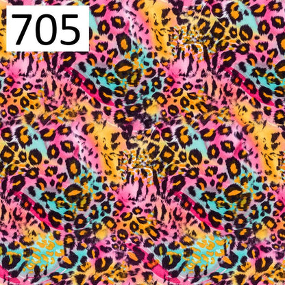 Pattern 705 leopard spots