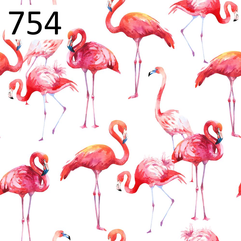 Wzór 754 flamingi