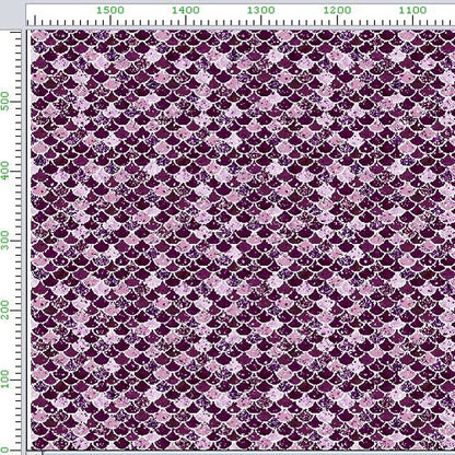 Pattern 1 colorful zigzags - print