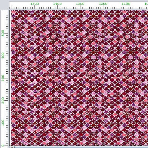 Pattern 1 colorful zigzags - print