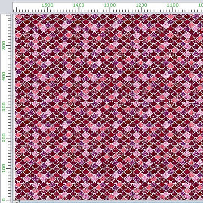 Pattern 1 colorful zigzags - print