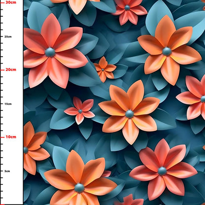 Pattern 810 3D flowers