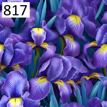 Wzór 817 kwiaty 3D